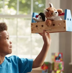 Werkzeugskiste Aus Holz - Mit Inhalt