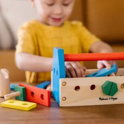 Werkzeugskiste Aus Holz - Mit Inhalt