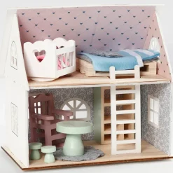 WichtelZubehör - Holztischchen & 2 Schemel