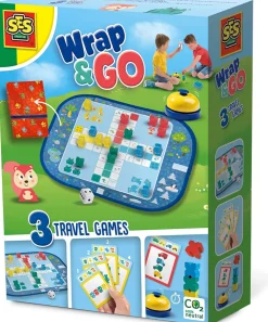 Wrap&Go - 3 Reisespiele (Quartett, Etc.)