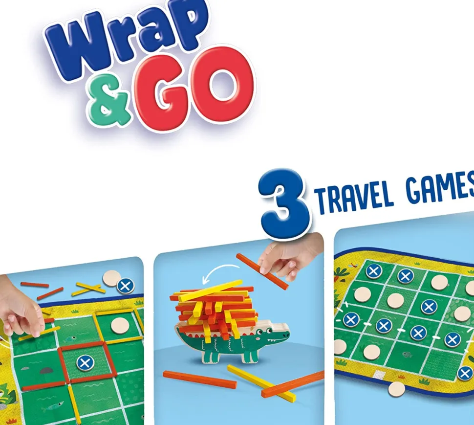 Wrap&Go - 3 Reisespiele (Vier Gewinnt, Etc.)