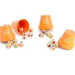 Wurfelspiel - Blumentopf