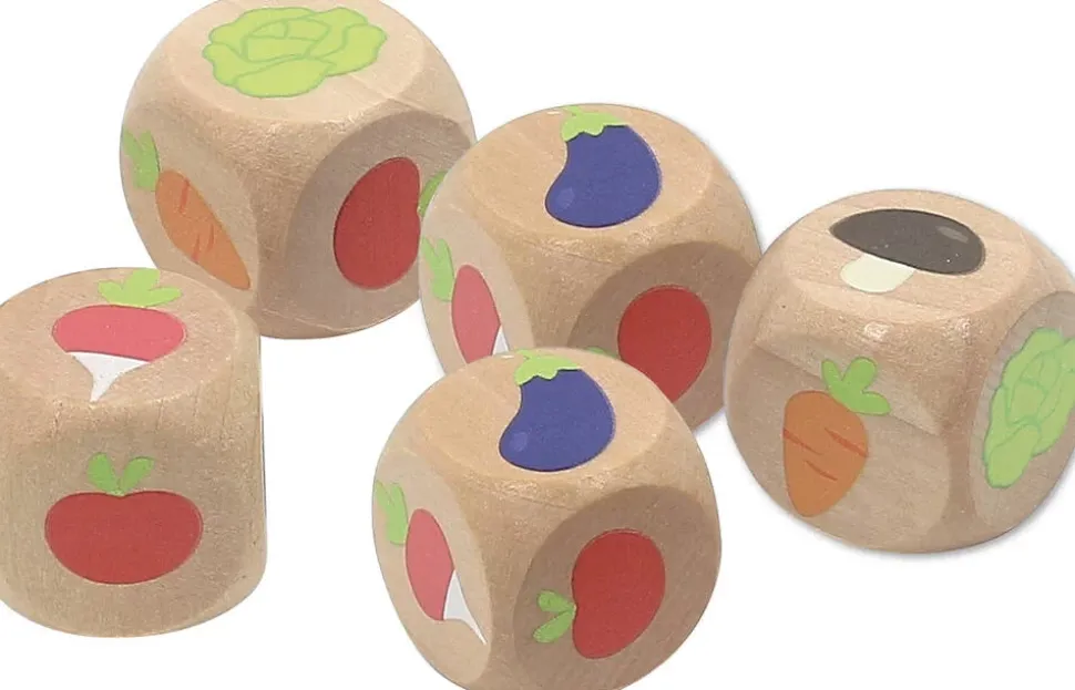 Wurfelspiel - Blumentopf