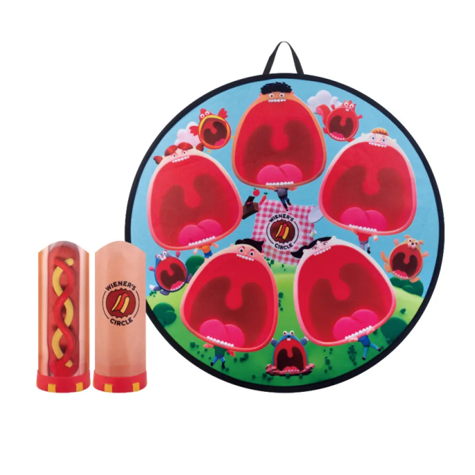Wurfspiel - Fliegende Hot Dogs