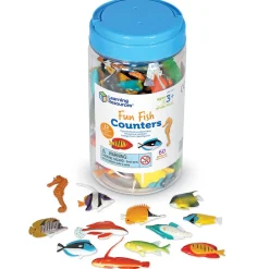 Zahle & Sortiere - Fische, 60-Teilig