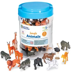 Zahle & Sortiere - Urwaldtiere, 60-Teilig