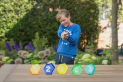 Zahlenschiesen M. Gummibandpistole