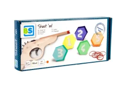 Zahlenschiesen M. Gummibandpistole