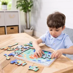 Zahnrad Puzzle - Meerestiere, 18 Teile