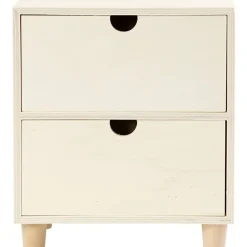 Zum Bemalen - Miniatur Kommode